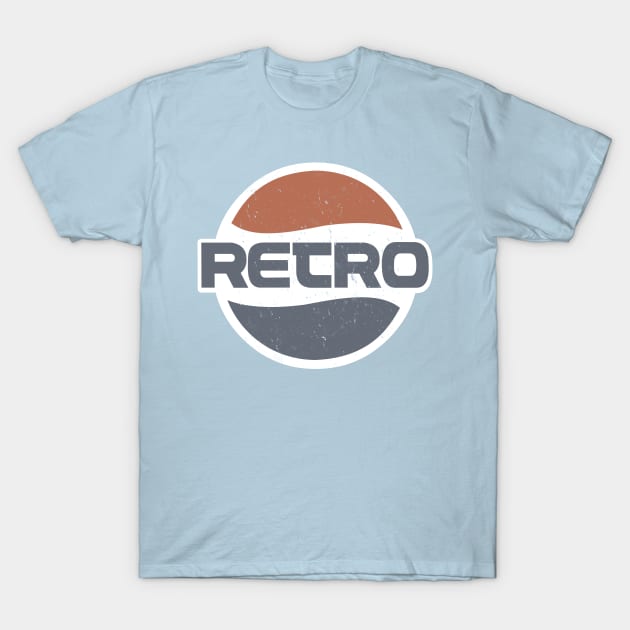 Retro logo for nostalgic 70s and 80s style T-Shirt by DaveLeonardo